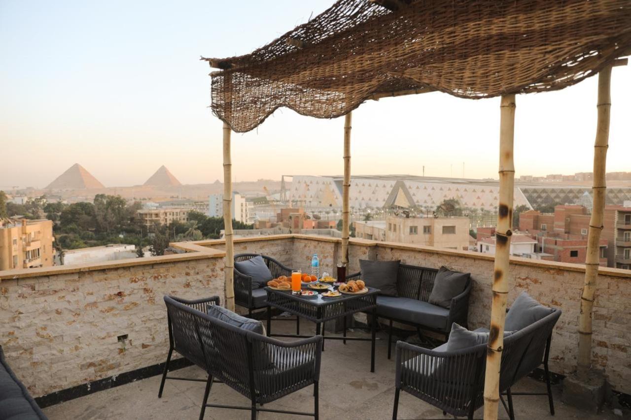 King Tout Hotel Pyramids View Кайро Екстериор снимка