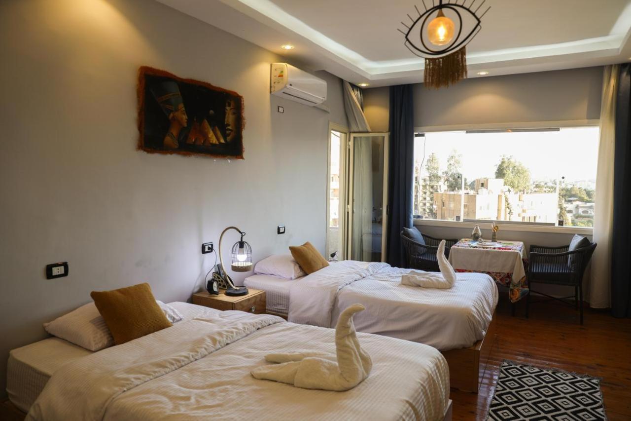 King Tout Hotel Pyramids View Кайро Екстериор снимка