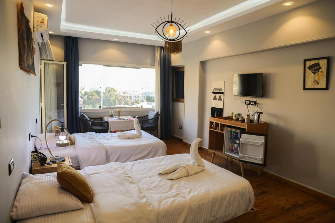 King Tout Hotel Pyramids View Кайро Екстериор снимка