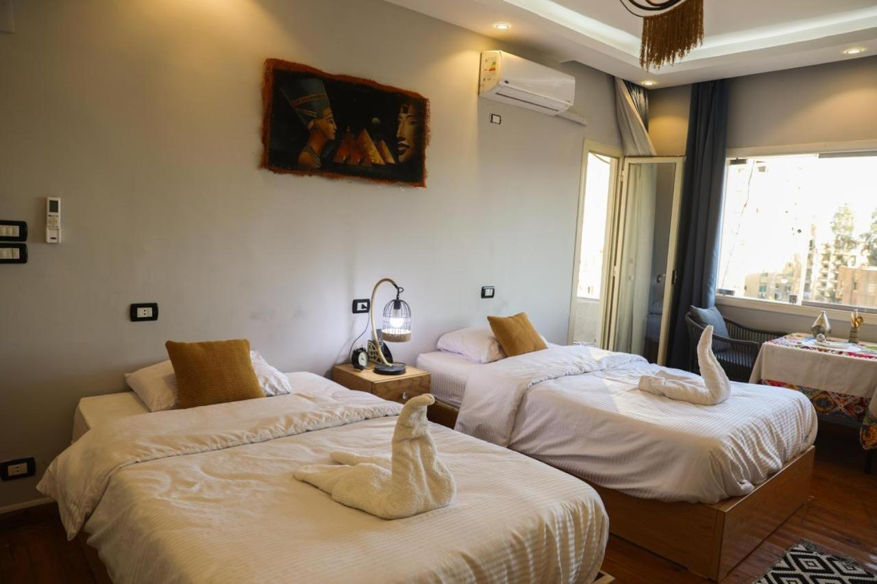 King Tout Hotel Pyramids View Кайро Екстериор снимка